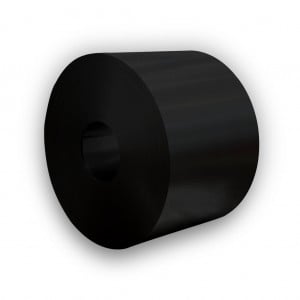 Rolka blachy - Black Patyna Tytan Cynk - Szerokość 670 mm - Grubość 0,7 mm