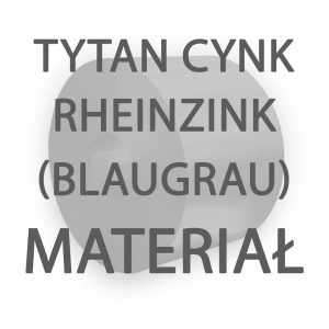 Tytan Cynk Rheinzink (Blaugrau)