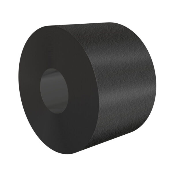 Rolka blachy lakierowanej strukturalnej - Aluminium RAL 9005 MAT - Szerokość 1000 mm - Grubość 0,7 mm