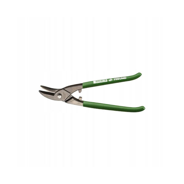 Nożyce figurowe lewe zielone 250mm - FREUND