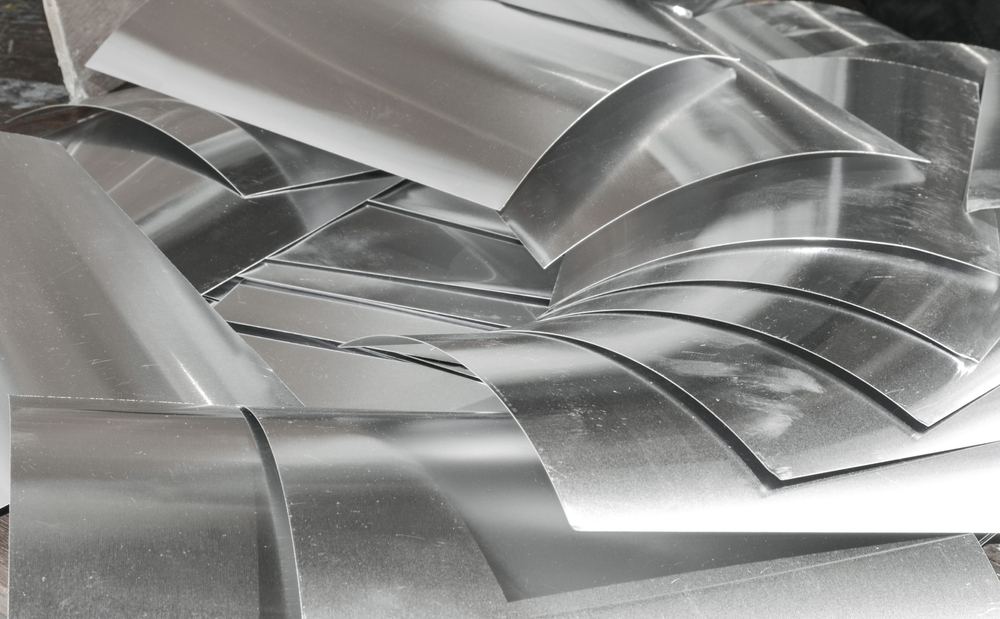Piles,Of,Industrial,Aluminum,Metal.,Small,Pieces,Of,Waste,Of